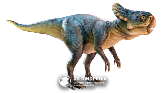 Меловой период Микроцератус | 3D Dinopedia