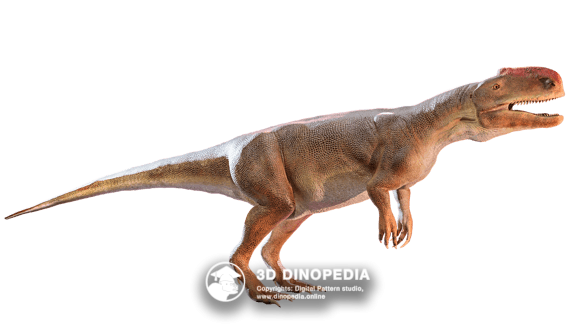 Jurassic period Monolophosaurus | 3D Dinopedia