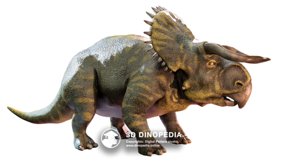 Меловой период Насутоцератопс | 3D Dinopedia