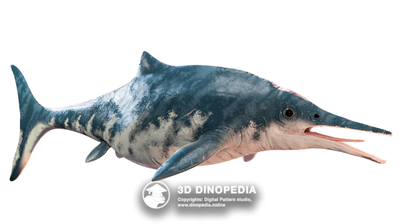 Jurassic period Ophthalmosaurus | 3D Dinopedia