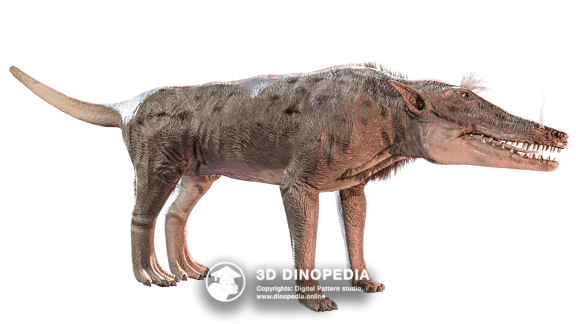 Triassic period Isanosaurus 3D Dinopedia
