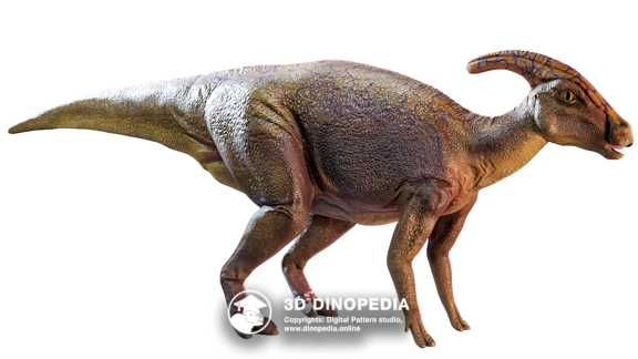 Parasaurolophus 3D Dinopedia
