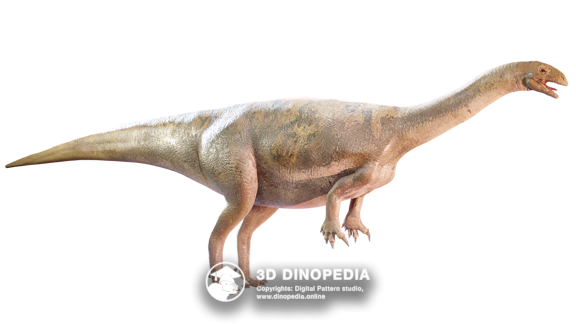 Permian period Estemmenosuchus 3D Dinopedia