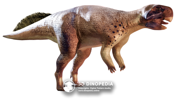 Cretaceous period Struthiomimus 3D Dinopedia