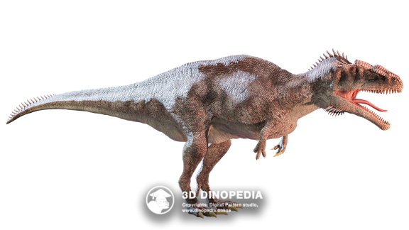 Cretaceous period Opisthocoelicaudia 3D Dinopedia