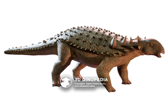 Завропельта 3D Dinopedia
