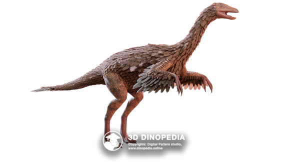 Струтиомим 3D Dinopedia