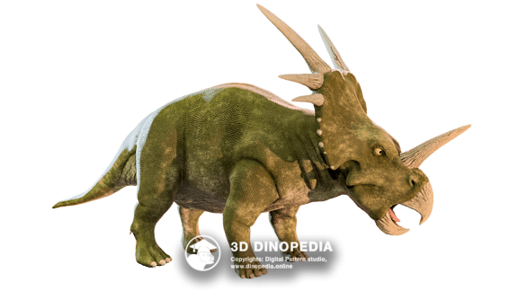 Cretaceous period Saltasaurus 3D Dinopedia