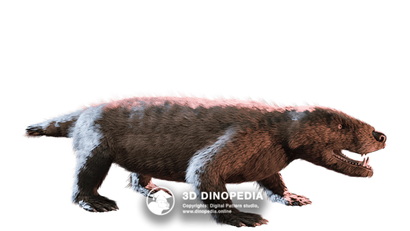 Палеогеновый период Гасторнис 3D Dinopedia