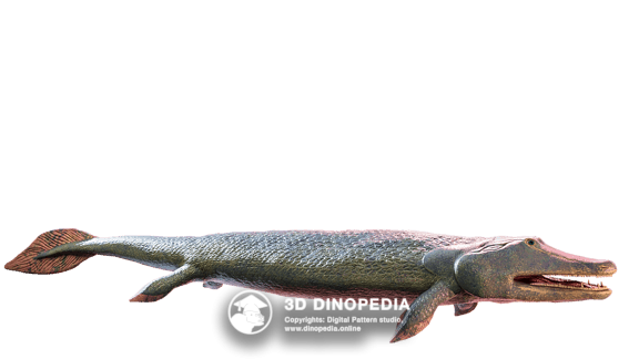 Jurassic period Cryolophosaurus 3D Dinopedia