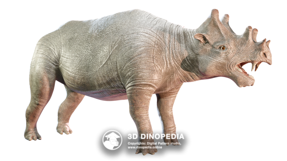 Cretaceous period Deinocheirus 3D Dinopedia