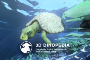 Triassic period Henodus 3D Dinopedia