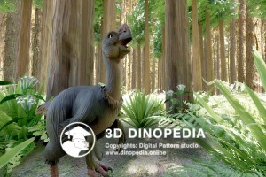 Cretaceous period Oviraptor 3D Dinopedia