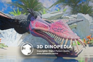 Cretaceous period Anhanguera 3D Dinopedia