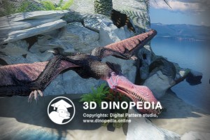 Cretaceous period Anhanguera 3D Dinopedia