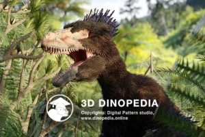 Cretaceous period Utahraptor 3D Dinopedia