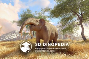 Deinotherium  3D Dinopedia