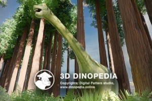 Меловой период Опистоцеликаудия 3D Dinopedia