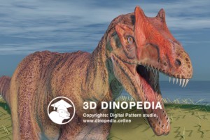 Юрский период Аллозавр 3D Dinopedia