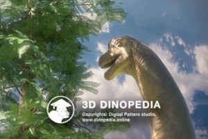 Jurassic period Brachiosaurus 3D Dinopedia