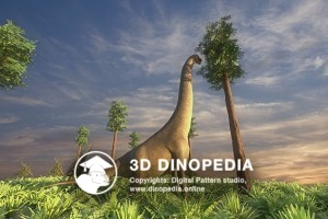 Jurassic period Brachiosaurus 3D Dinopedia