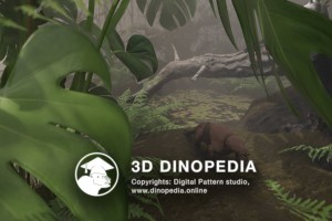 Jurassic period Castorocauda 3D Dinopedia