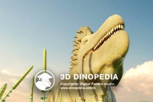 Permian period Edaphosaurus 3D Dinopedia