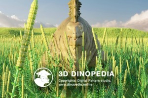 Пермский период Эдафозавр 3D Dinopedia