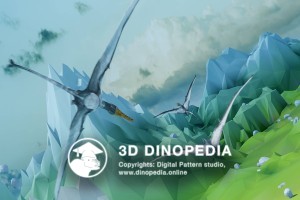 Jurassic period Rhamphorhynchus 3D Dinopedia