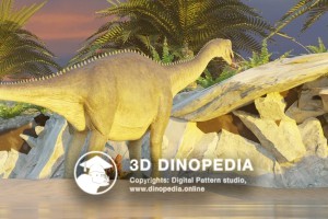 Jurassic period Europasaurus 3D Dinopedia