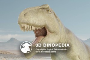 Cretaceous period Giganotosaurus 3D Dinopedia