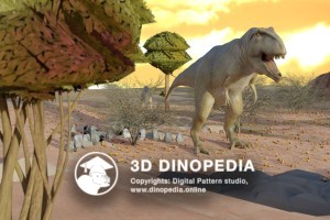 Меловой период Гиганотозавр 3D Dinopedia