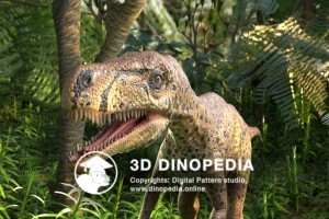 Triassic period Herrerasaurus 3D Dinopedia