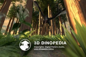 Cretaceous period Microraptor 3D Dinopedia