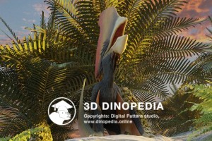 Cretaceous period Tupandactylus 3D Dinopedia