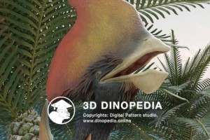 Cretaceous period Tupandactylus 3D Dinopedia