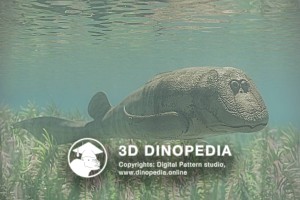 Девонский период Ботриолепис 3D Dinopedia