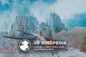 Юрский период Птеродактиль 3D Dinopedia