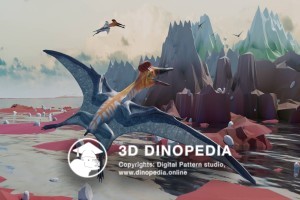 Jurassic period Pterodactylus 3D Dinopedia