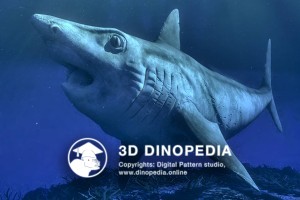 Пермский период Геликоприон 3D Dinopedia