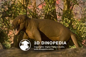 Permian period Inostrancevia 3D Dinopedia