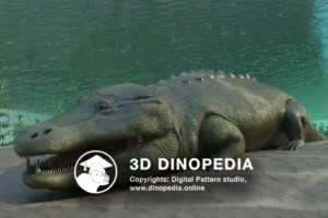 Triassic period Mastodonsaurus 3D Dinopedia