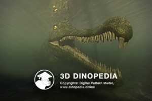 Triassic period Rutiodon 3D Dinopedia