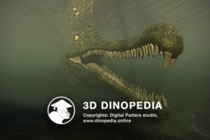 Триасовый период Рутиодон 3D Dinopedia