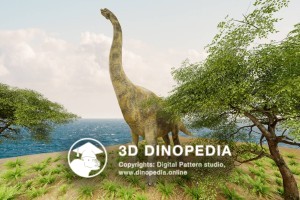 Jurassic period Giraffatitan 3D Dinopedia