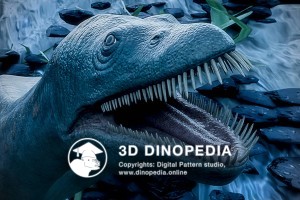 Jurassic period Cryptoclidus 3D Dinopedia