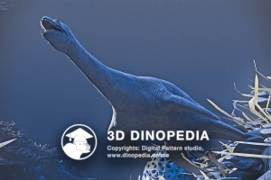 Jurassic period Cryptoclidus 3D Dinopedia