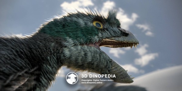 Jurassic period Epidexipteryx 3D Dinopedia