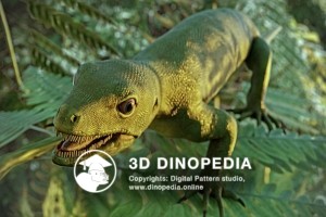 Carboniferous period Hylonomus 3D Dinopedia