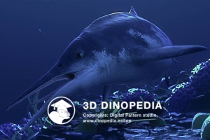 Jurassic period Ophthalmosaurus 3D Dinopedia